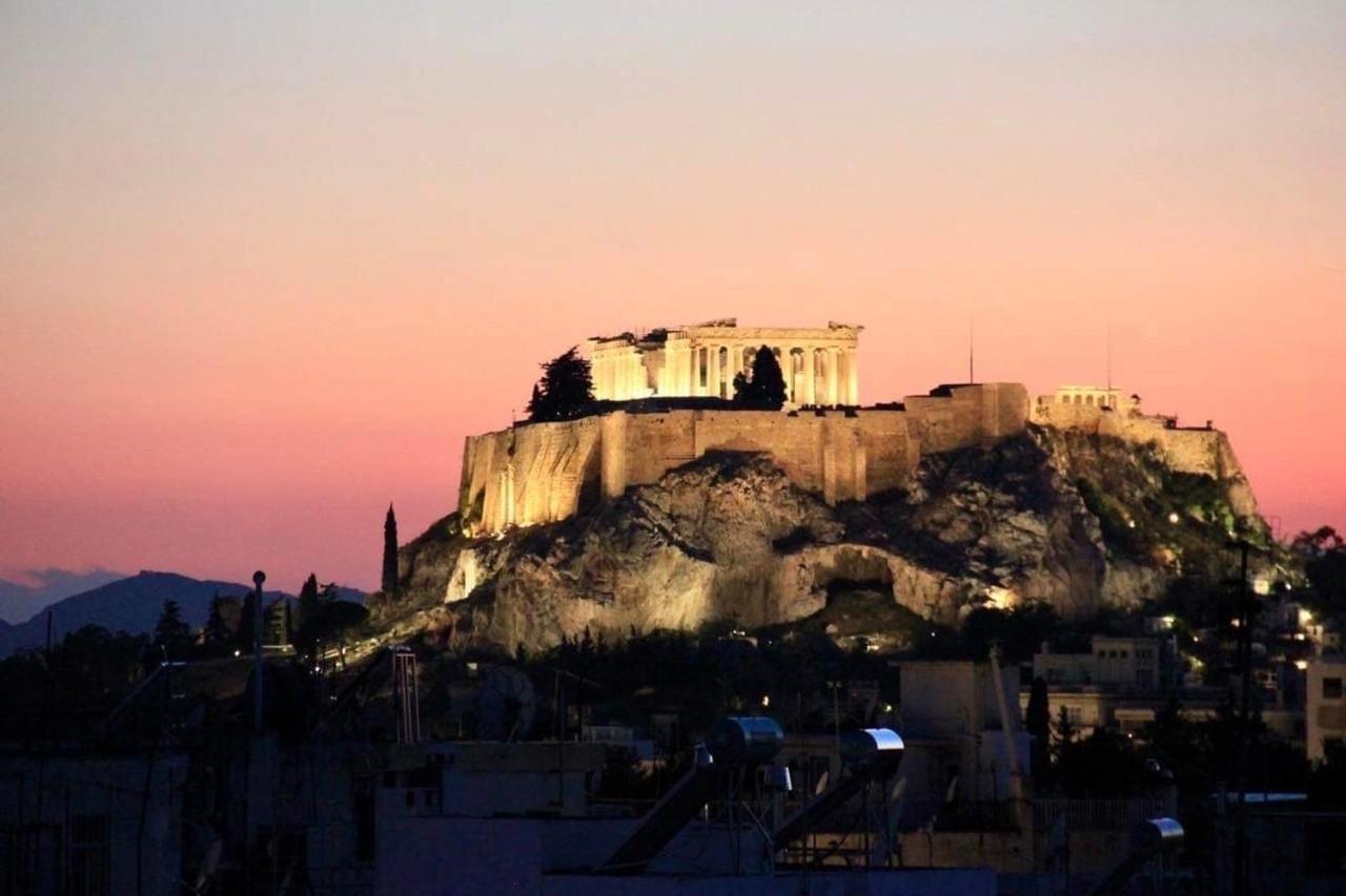 شقة Parthenon Sunset أثينا المظهر الخارجي الصورة